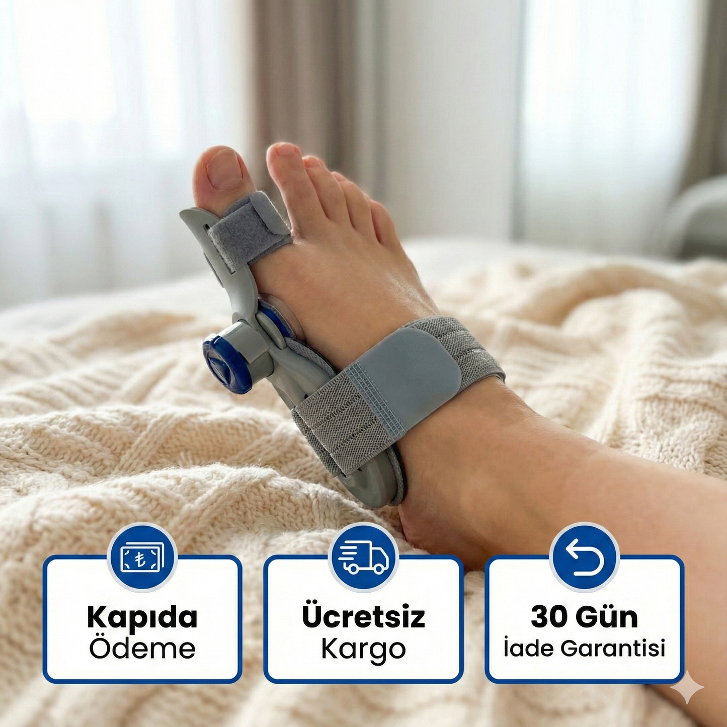 Hallux Valgus-Ayak Başparmağı İçin Ameliyatsız ve Ağrısız Tedavi