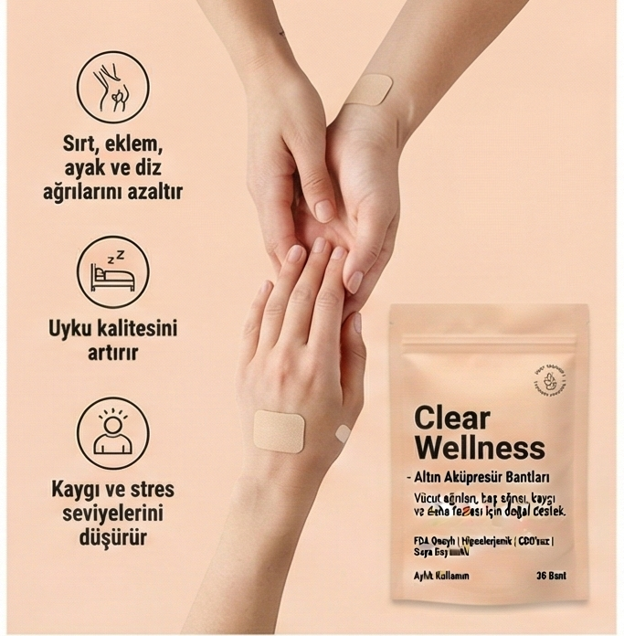 MİROZAS™ MANYETİK AKUPRESÜR BANTLARI