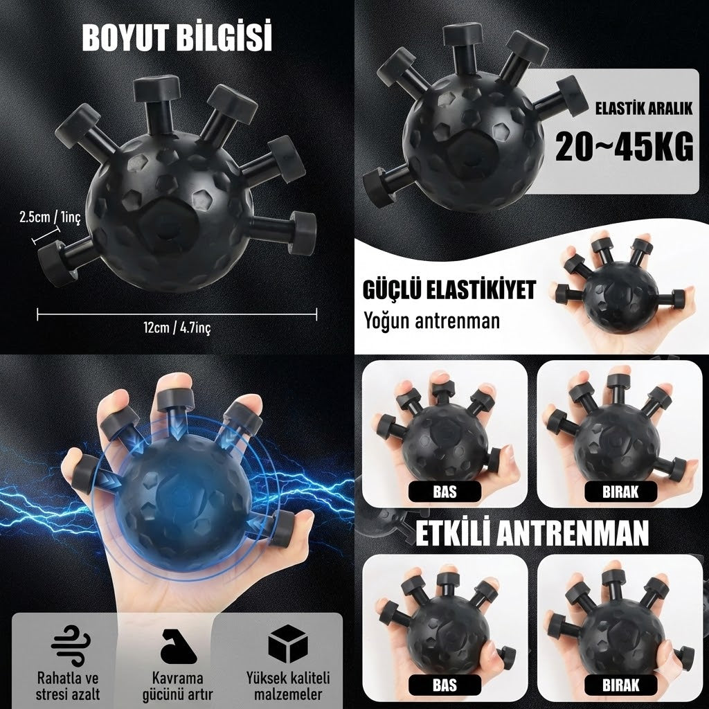 VeinMax: Damar Belirginleştirici ve Bilek Güçlendirme Küresi